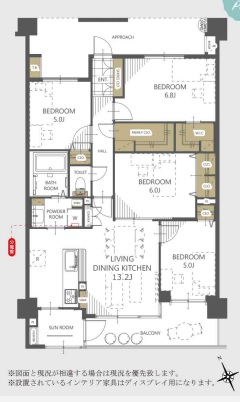 中古マンション 久喜市久喜北２丁目 JR湘南新宿ライン (宇都宮逗子）久喜駅 2,590万円