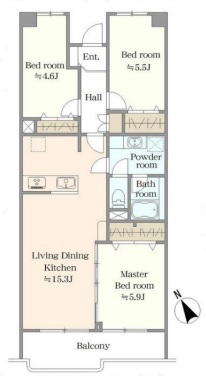 中古マンション 越谷市赤山町４丁目 JR武蔵野線南越谷駅 2,780万円