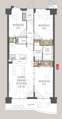 中古マンション 草加市松原５丁目 東武伊勢崎線獨協大学前駅 3,290万円
