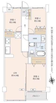 中古マンション 川口市並木３丁目 JR京浜東北線西川口駅 3,880万円