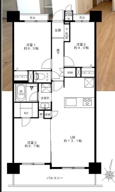 中古マンション 蕨市中央３丁目 JR京浜東北線蕨駅 4,490万円