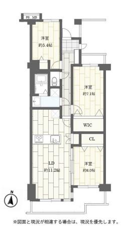 中古マンション 春日部市大枝 東武伊勢崎線せんげん台駅 2,090万円