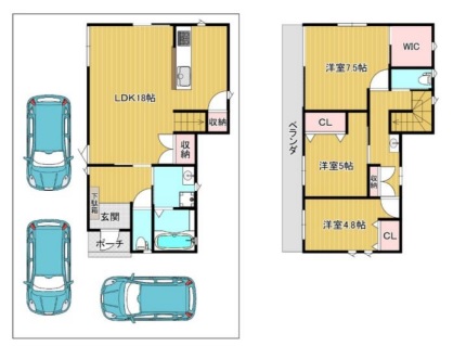 中古戸建 上尾市東町３丁目 JR高崎線上尾駅 2,880万円