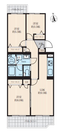 中古マンション 越谷市西方１丁目 東武伊勢崎線越谷駅 1,898万円