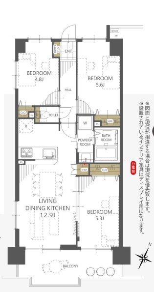 中古マンション さいたま市岩槻区並木２丁目 東武野田線岩槻駅 1,890万円