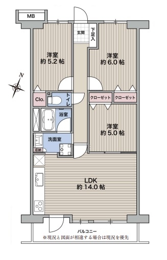 中古マンション 蕨市塚越５丁目 JR京浜東北線西川口駅 3,295万円