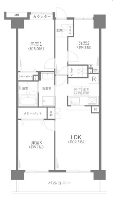 中古マンション 蕨市中央７丁目 JR京浜東北線蕨駅 2,999万円