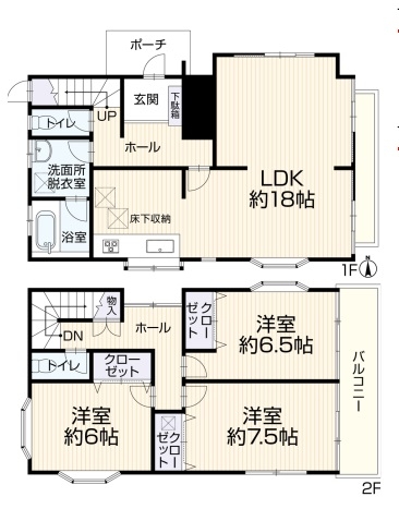 中古戸建 春日部市粕壁東６丁目 東武野田線藤の牛島駅 2,349万円