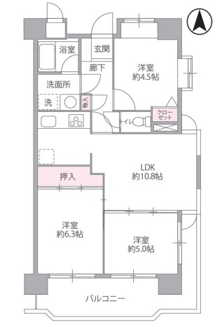 中古マンション 川口市並木１丁目 JR京浜東北線川口駅 3,599万円