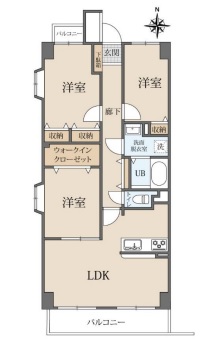 中古マンション 越谷市蒲生茜町 東武伊勢崎線蒲生駅 3,190万円