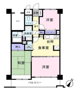 中古マンション 埼玉県草加市西町 東武伊勢崎線草加駅 2,980万円
