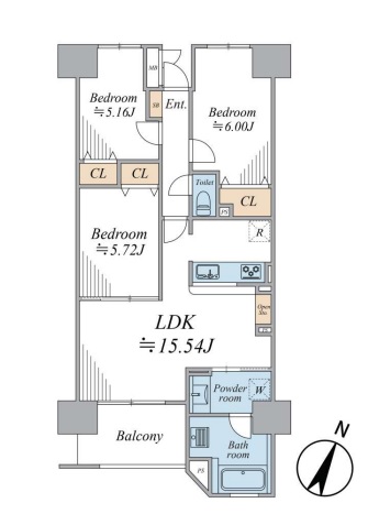 中古マンション 埼玉県川口市大字赤山 埼玉高速鉄道新井宿駅 3,498万円