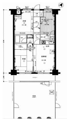 中古マンション 春日部市豊町２丁目 東武野田線八木崎駅 1,480万円