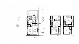新築戸建 葛飾区奥戸６丁目26-6 JR中央・総武線小岩駅 57980000