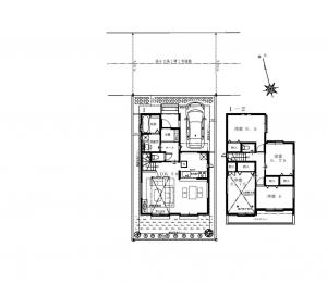 新築戸建 海老名市下今泉１丁目24-12 JR相模線海老名駅 64980000