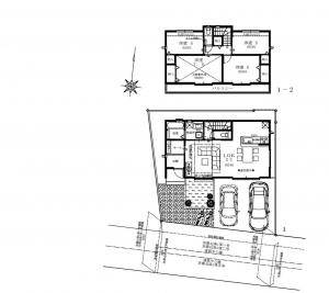 新築戸建 練馬区関町南４丁目12-2 西武新宿線武蔵関駅 103980000