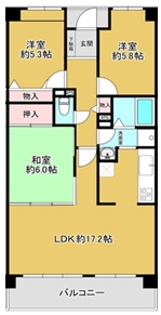 マンション 枚方市南楠葉１丁目34-20 京阪本線樟葉駅 12.3万円