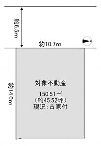土地 八幡市橋本新石18-3 京阪本線橋本駅 15800000