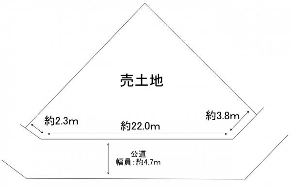土地 枚方市山之上北町19-28 京阪本線枚方市駅 3,280万円