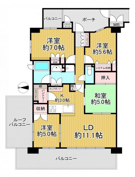 中古マンション 京都市伏見区横大路三栖木下屋敷町 京阪本線中書島駅 3,680万円