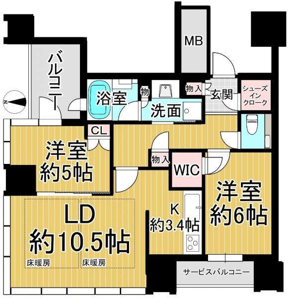 中古マンション 大阪市中央区谷町２丁目 大阪メトロ谷町線天満橋駅 9,380万円