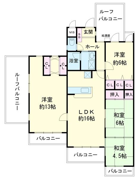 中古マンション 枚方市茄子作３丁目8番3号 京阪本線香里園駅 1,380万円