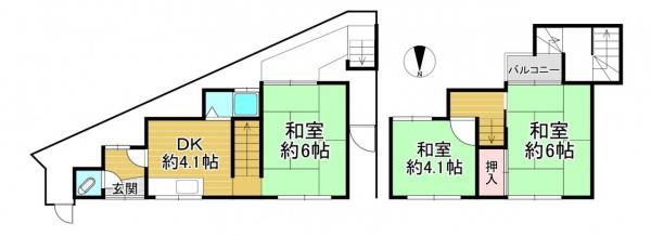 中古戸建 京都市伏見区桃山町金井戸島 京阪本線中書島駅 1,180万円