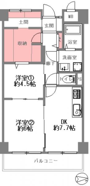 中古マンション 大阪市生野区中川２丁目 大阪メトロ今里筋線今里駅 1,898万円