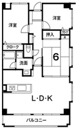 マンション 枚方市楠葉野田１丁目20-1 京阪本線樟葉駅 9.6万円
