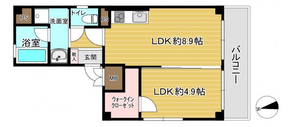 マンション 大阪市旭区森小路１丁目 京阪本線森小路駅 7.3万円