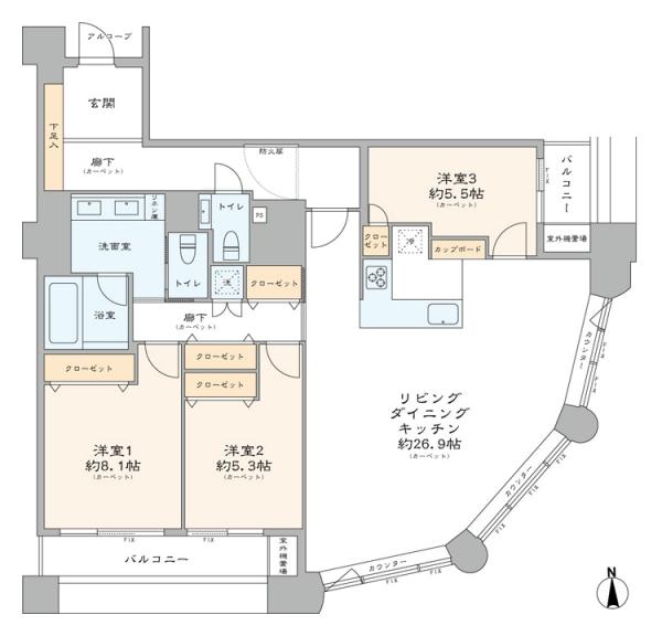 中古マンション 中央区佃１丁目 有楽町線月島駅 2億3,280万円