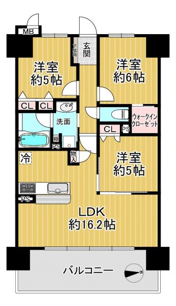 中古マンション 大津市におの浜２丁目1番21 JR東海道本線（米原〜神戸）膳所駅 3,480万円