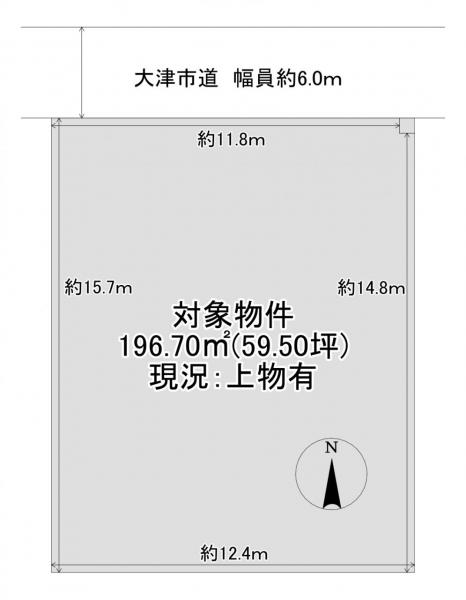 土地 大津市青山１丁目 JR東海道本線（米原〜神戸）南草津駅 2,380万円