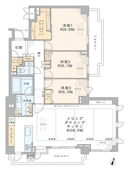 中古マンション 渋谷区神宮前6丁目 千代田線明治神宮前駅 3億9,990万円