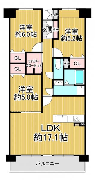 中古マンション 宇治市槇島町落合 近鉄京都線向島駅 2,490万円