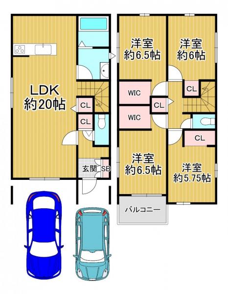 新築戸建 京都市伏見区桃山与五郎町 京阪宇治線桃山南口駅 4,398万円