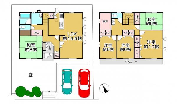 中古戸建 京田辺市山手南4丁目 JR学研都市線松井山手駅 4,780万円
