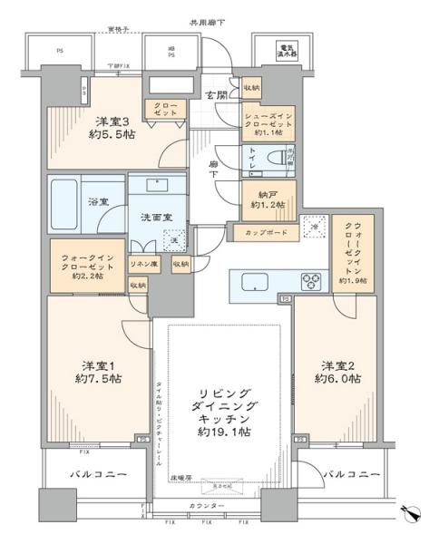 中古マンション 中央区勝どき6丁目 都営大江戸線勝どき駅 2億3,480万円