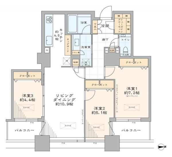 中古マンション 中央区佃2丁目 有楽町線月島駅 1億7,490万円