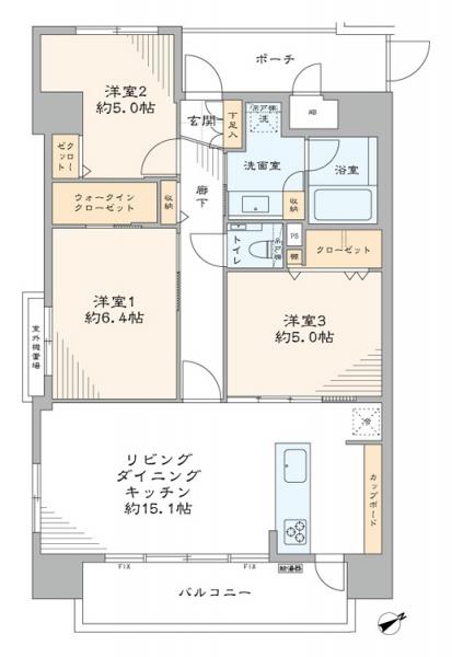 中古マンション 中央区明石町 有楽町線新富町駅 1億5,990万円