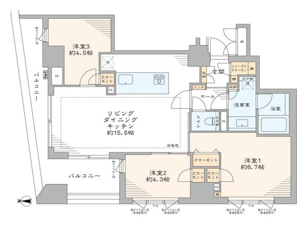 中古マンション 豊島区西池袋４丁目 JR山手線池袋駅 1億990万円