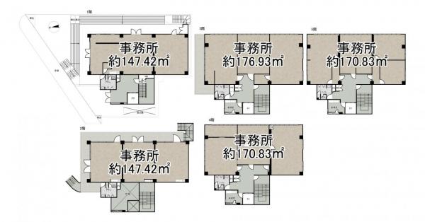 事務所 高槻市野見町 阪急京都線高槻市駅 4億8,000万円