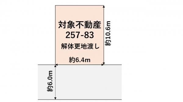 土地 京都市伏見区淀下津町 京阪本線淀駅 1,280万円