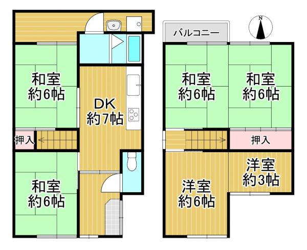 土地 京都市伏見区淀下津町 京阪本線淀駅 1,280万円