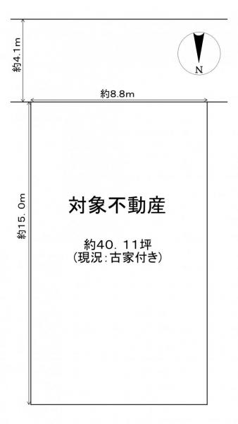 土地 枚方市小倉町 京阪本線牧野駅 2,580万円