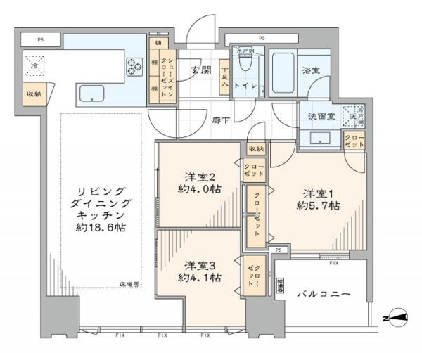 中古マンション 江東区豊洲３丁目 有楽町線豊洲駅 1億7,490万円