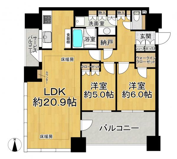中古マンション 大阪市中央区谷町2丁目 京阪本線天満橋駅 1億4,400万円