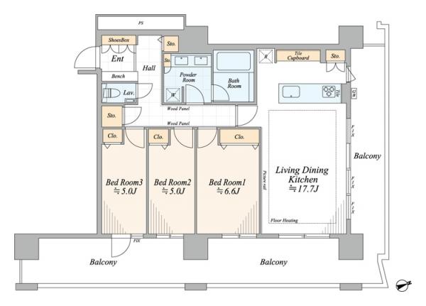 中古マンション 港区港南３丁目 JR山手線品川駅 1億9,980万円