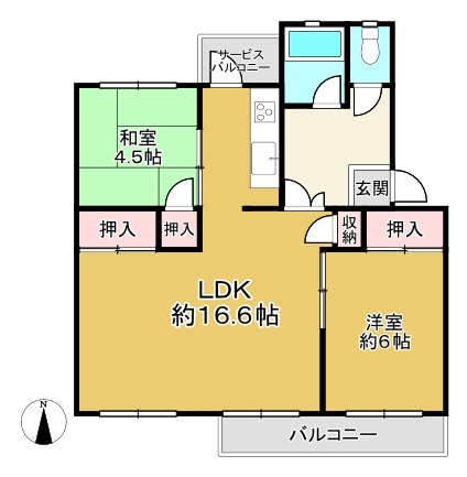 中古マンション 寝屋川市三井が丘５丁目 京阪本線香里園駅 600万円
