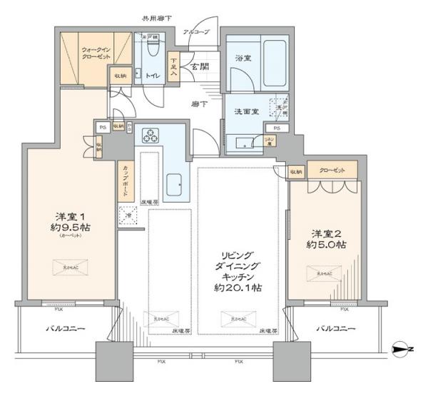 中古マンション 中央区佃２丁目 有楽町線月島駅 1億7,990万円